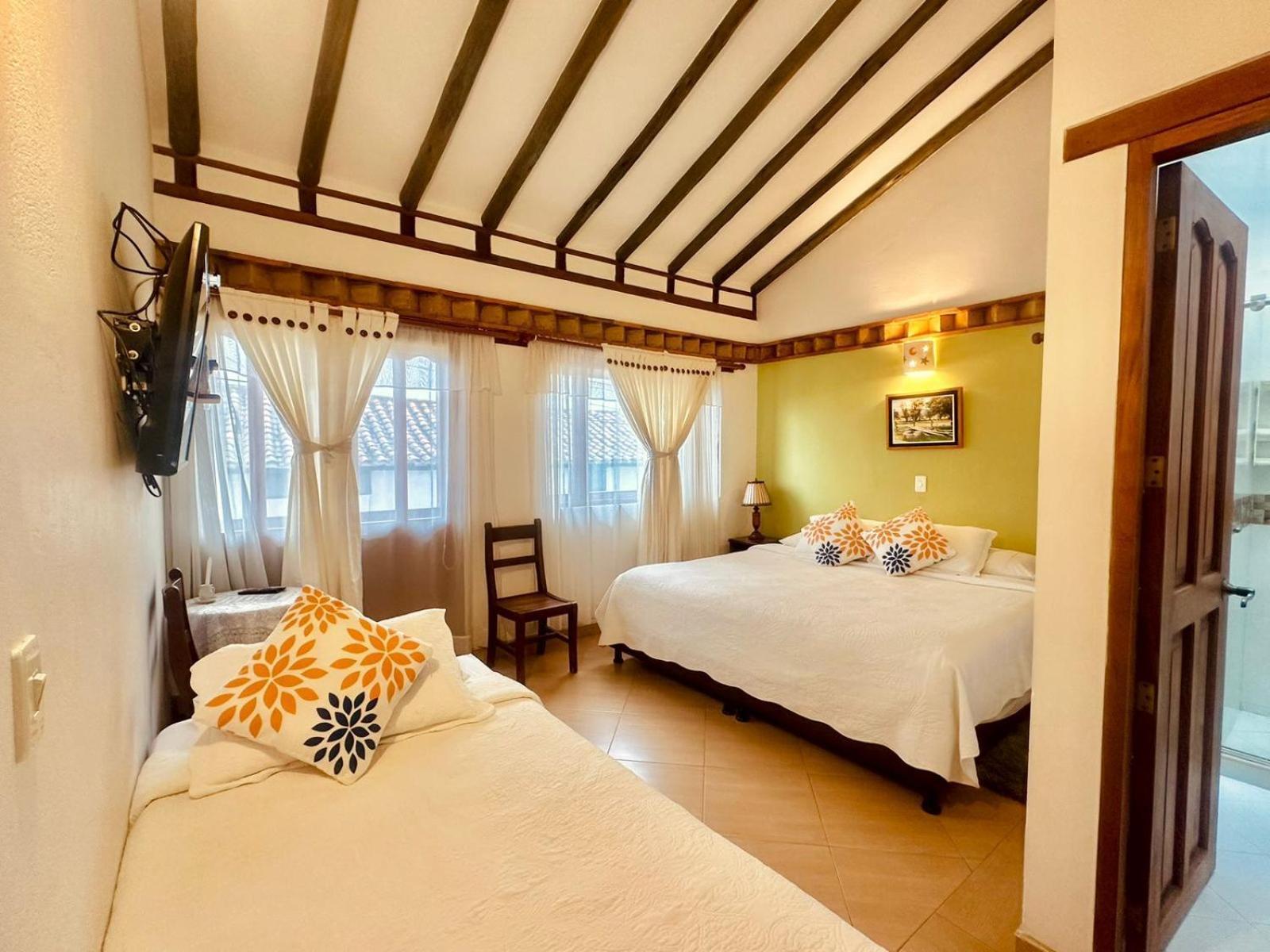 Hotel Villa del Angel Villa de Leyva Buitenkant foto