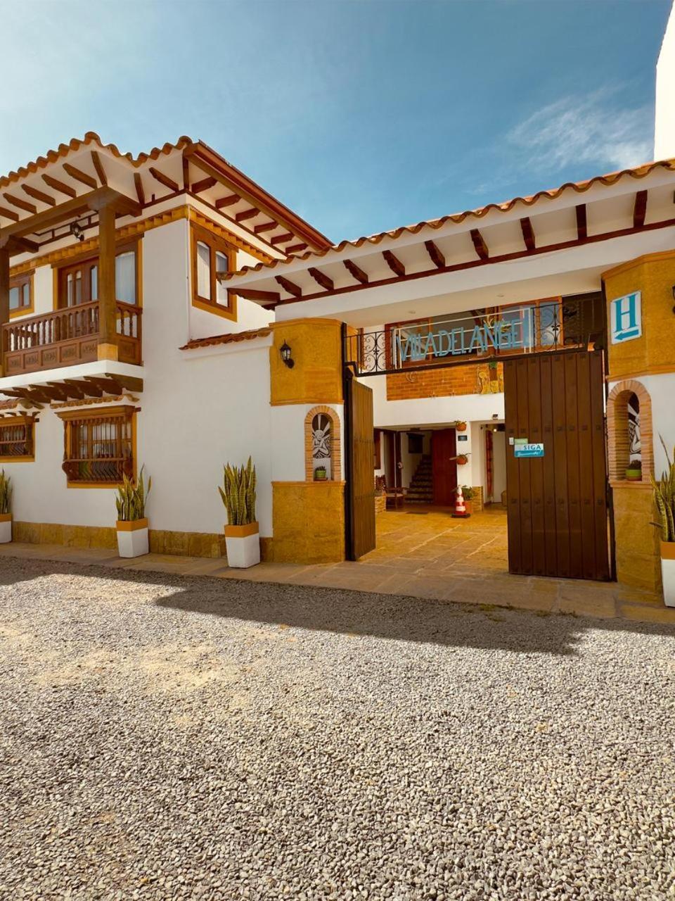 Hotel Villa del Angel Villa de Leyva Buitenkant foto