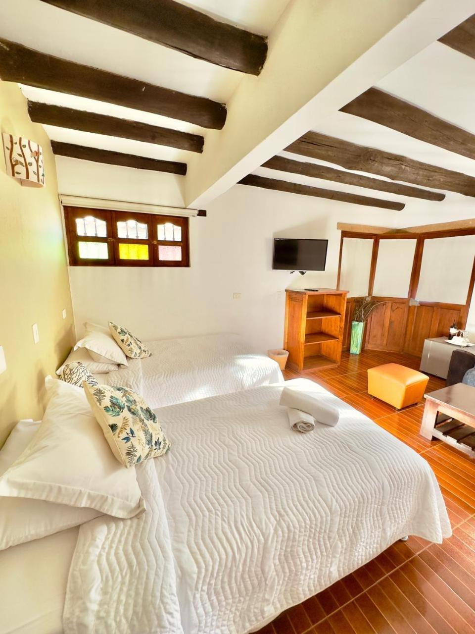 Hotel Villa del Angel Villa de Leyva Buitenkant foto