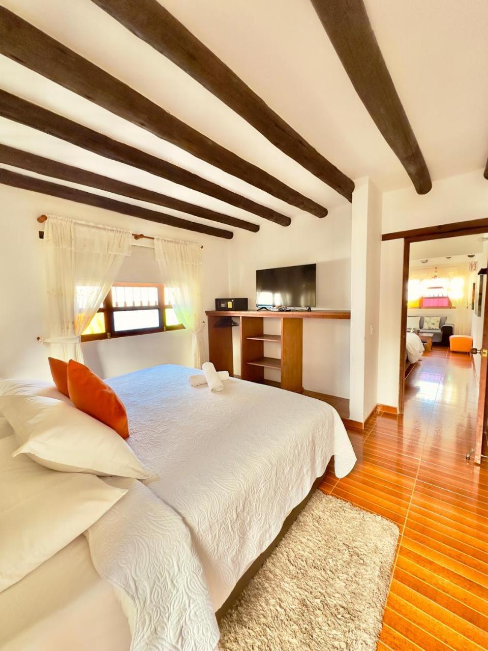 Hotel Villa del Angel Villa de Leyva Buitenkant foto