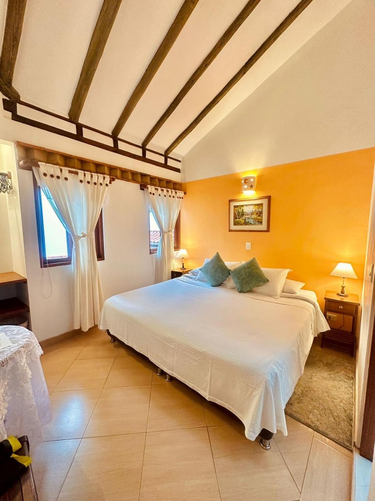 Hotel Villa del Angel Villa de Leyva Buitenkant foto