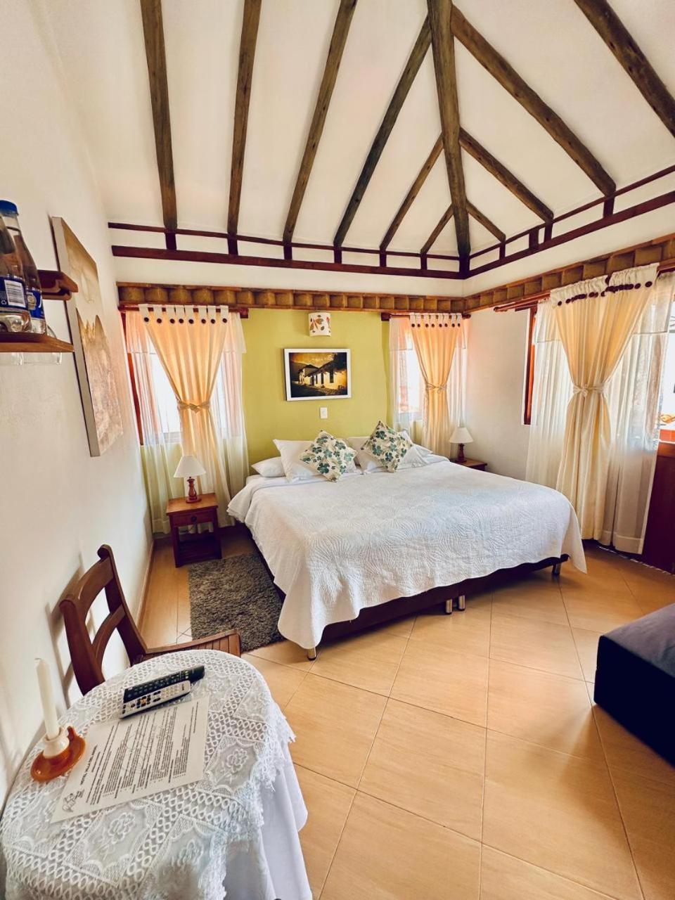 Hotel Villa del Angel Villa de Leyva Buitenkant foto